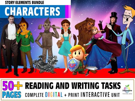 Story Elements: Writing great characters and settings — Literacy Ideas