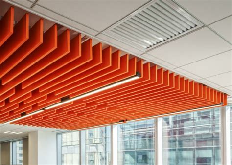 Recycled Material Acoustic Ceiling Baffles Sound Absorbing Baffles ...