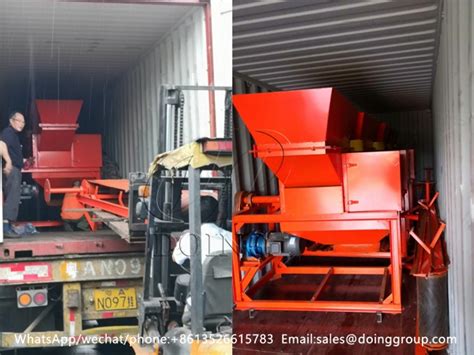 Cassava chips processing machine shipped to Nigeria_DOING news