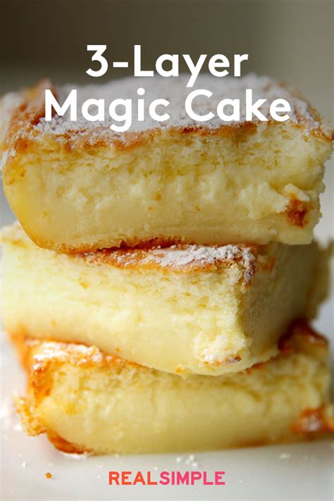 How to Make 3-Layer Magic Cake | Magic cake recipes, Custard cake ...