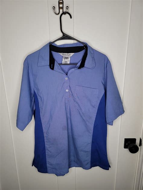 Waffle House Women's Uniform Shirt Sz L Button Up Sho… - Gem