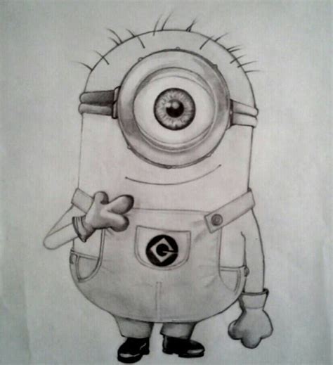 minion by ManfrediMelodia on deviantART | Minion drawing, Minion art ...