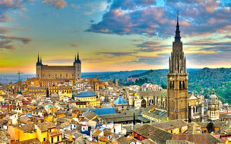 Download Architecture Cityscape City Spain Toledo Photography HDR HD ...