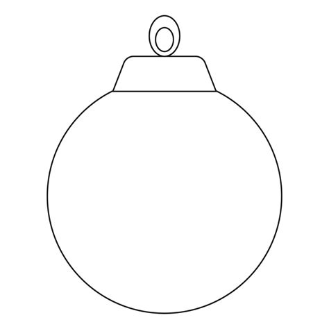 8 Best Images of Ornament Printable Template - Christmas Ball Ornament ...