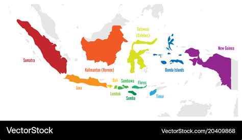 Java Island World Map