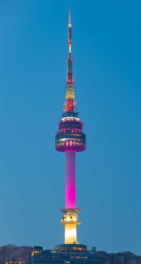 Namsan Tower - Seoul, South Korea | Corea del sur turismo, Torre namsan ...