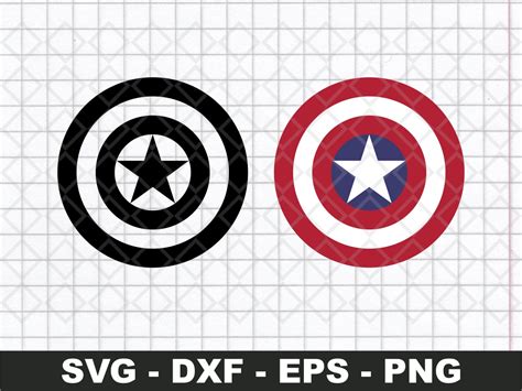 Detail Captain America Shield Silhouette Koleksi Nomer 21