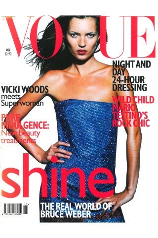 Kate Moss on the cover of Vogue | British Vogue | British Vogue