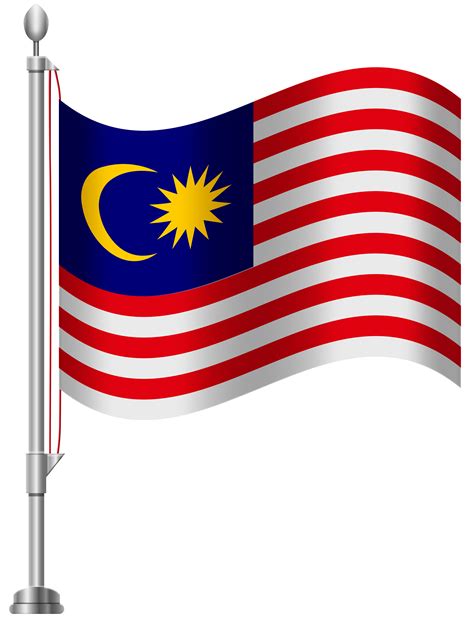 Malaysia Flag PNG Clip Art - Best WEB Clipart