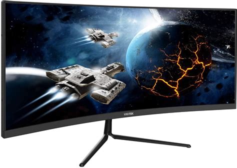 VIOTEK GNV29CB Ultrawide Curved 29-Inch Gaming Monitor 120Hz UWFHD 21:9 ...