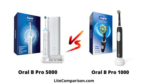 Oral B Pro 5000 vs 1000 - Comparison And Charts.....