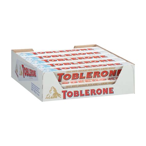 Toblerone White Chocolate, 3.52 Oz. - Walmart.com - Walmart.com