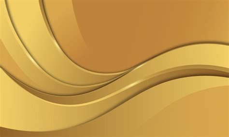 Golden smooth wave background. Abstract background. 11875278 Vector Art ...