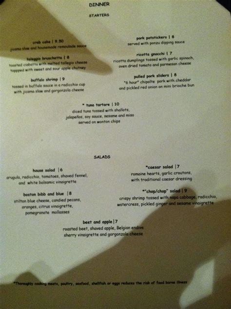 Taste Restaurant Menu, Menu for Taste Restaurant, North Haven, New ...