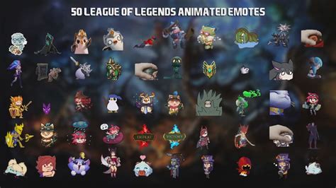 50 Animated League of Legends Emotes Pack for Twitch, Youtube and ...