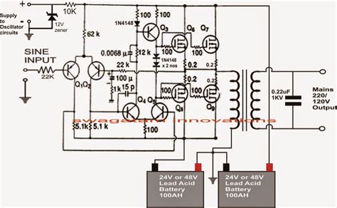 Schematic Diagram Inverter Wiring