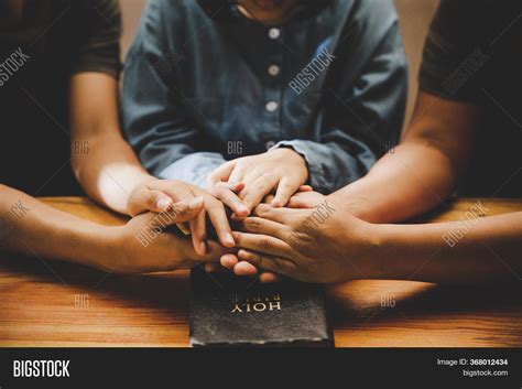 Family Pray Together Image & Photo (Free Trial) | Bigstock