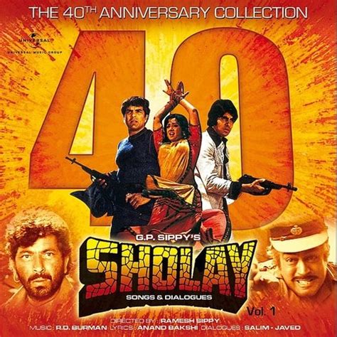 Sholay Songs And Dialogues, Vol. 1 (Original Motion Picture Soundtrack ...