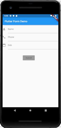 Flutter Forms - Javatpoint