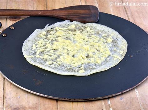 Cheese Dosa, Street Style Butter Cheese Dosa recipe