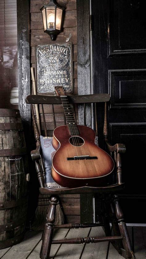 Old Guitar On Chair iPhone 6 Wallpaper Download | iPhone Wallpapers ...