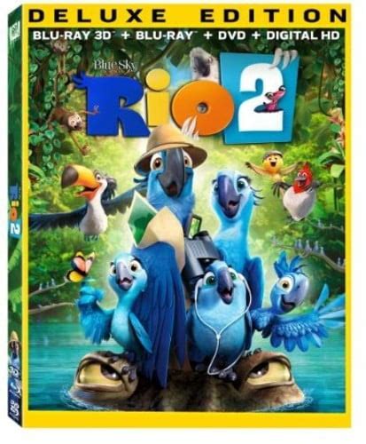 Rio 2 (Blu-ray + Blu-ray + DVD + Digital Copy) - Walmart.com - Walmart.com