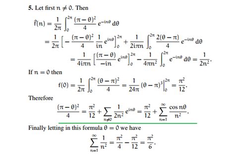 complex analysis - Fourier Series Fourier Transform Method ...