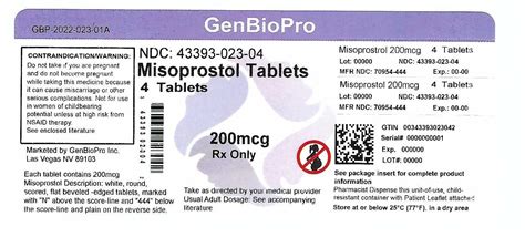 Misoprostol: Package Insert - Drugs.com