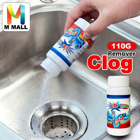 SUPER CLOG REMOVER DRAIN PIPE BASIN CLEANER CLOGGED DRAINAGE REMOVER ...