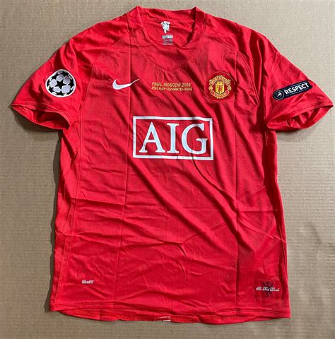 2008 Manchester United Cristiano Ronaldo shirt jersey | Etsy