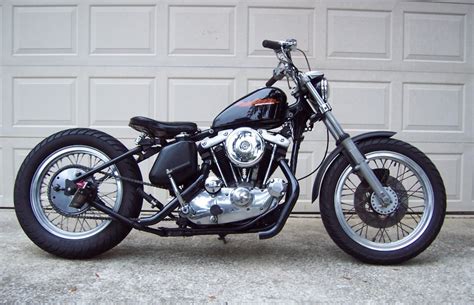 BOBS CHOP SHOP: 1977 Ironhead sportster bobber project | Sportster ...