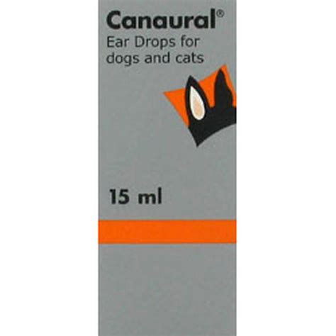 Canaural Ear Drops 15ml for Dogs and Cats | Chemist Direct