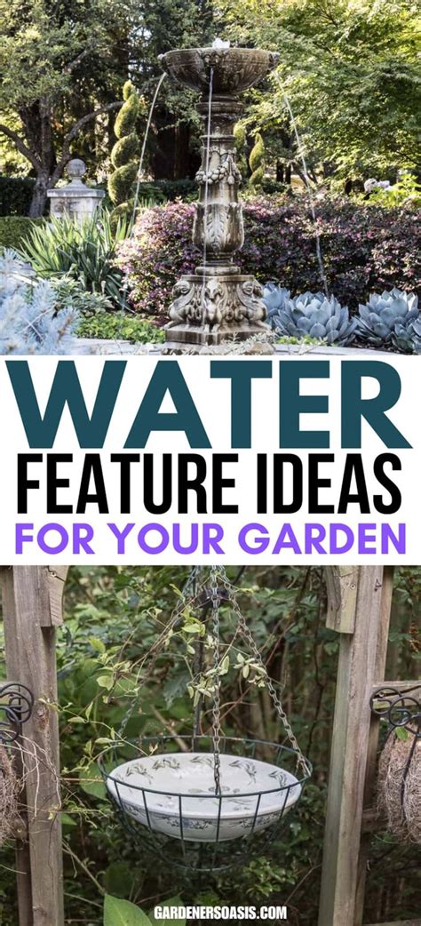 Water Feature Ideas For Your Garden