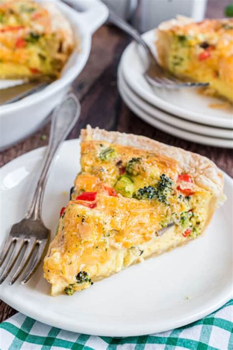 Easy Veggie Quiche Recipe