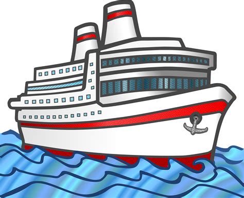 Download Brilliant Clip Art Cruise Ship - Clipart Of Ship - Png ...