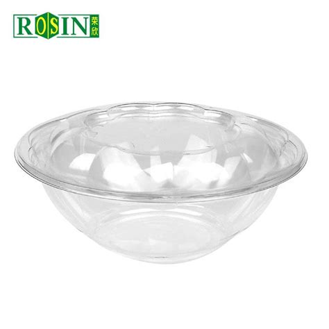 Wholesale 24oz Takeaway Clear Plastic Fruit Salad Bowl,24oz Takeaway ...