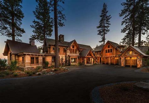 Fabulous lakefront mountain cabin nestled on the shores of Lake Tahoe ...