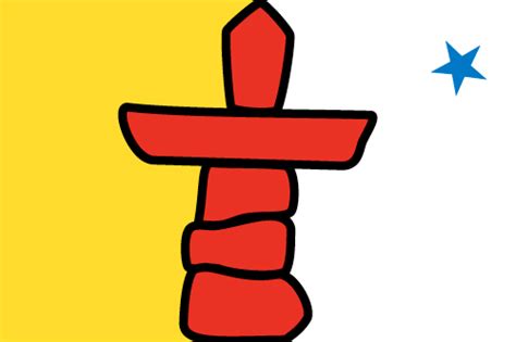 Flag of Nunavut - Flags of Canada - Free Printable Flags