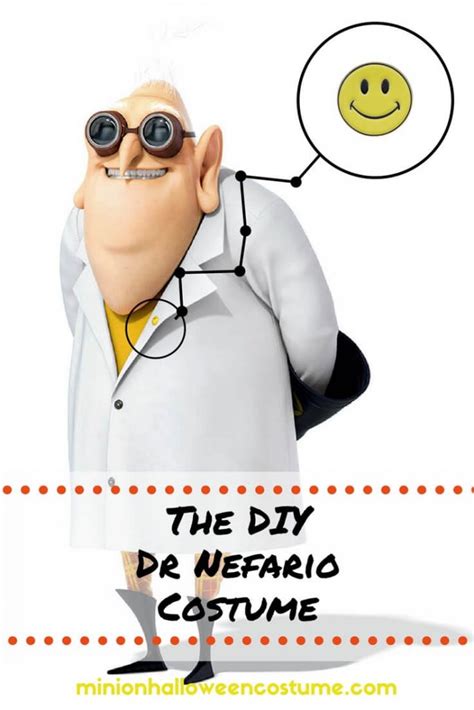 Dr Nefario Costume - Minion Halloween Costume