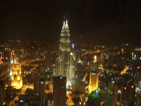 Kuala Lumpur At Night View ~ World Top Vists Places