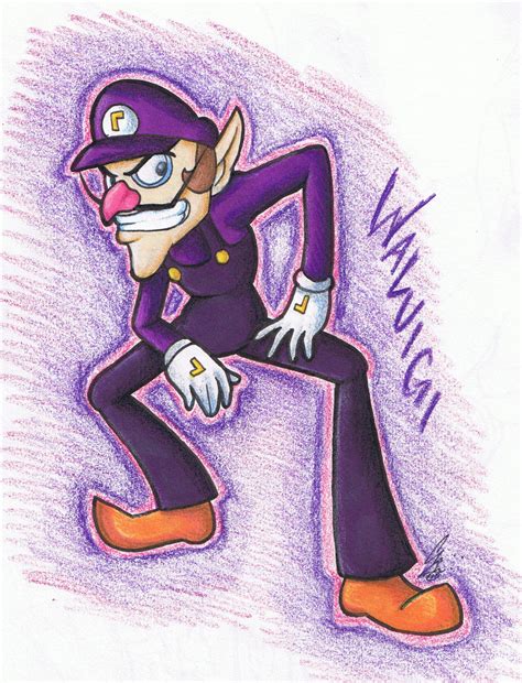 Waluigi by chaixing on DeviantArt