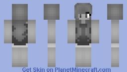 Weeping Angel Girl Minecraft Skin