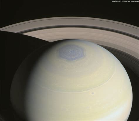 Saturn's north polar hexagon | The Planetary Society