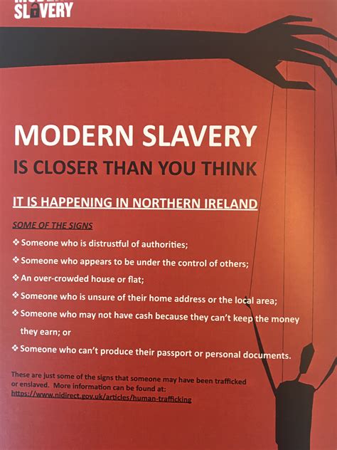 Northern Ireland Modern Slavery Strategy 2019 – 2020 published ...