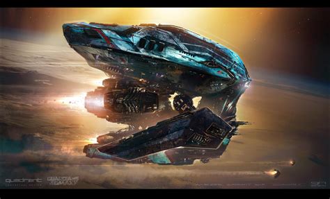 Check Out Fantastic Concept Art Of The New Ships In Guardians Of The ...