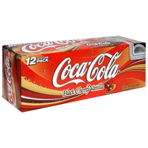 Coca-Cola Black Cherry Vanilla, 12 cans / 12 fl oz - Kroger