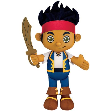 Jake and The Never Land Pirates Toys - Plush Talking Jake at ToyStop