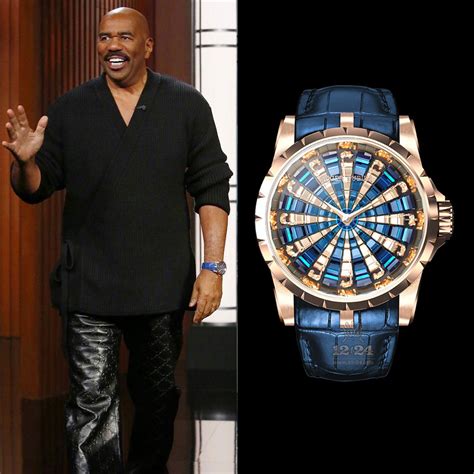 Steve Harvey Watch Collection Is As Glowing As His Fashion Style – IFL ...