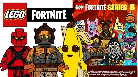 LEGO Fortnite Minifigures Series 5 - CMF Draft! - YouTube