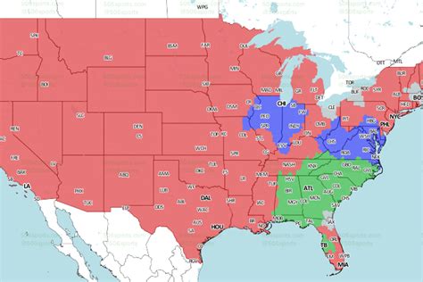 NFL TV Schedule, Coverage Maps for Week 16 | FOX Sports